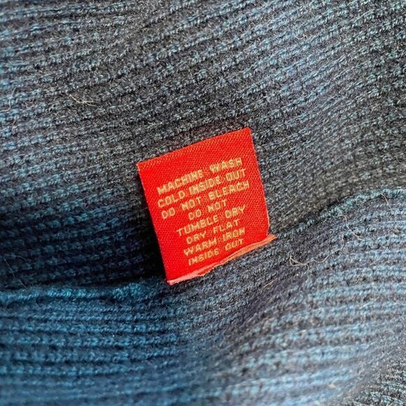 Krimson Klover Ombré Blue Raglan Sweater Dress Size Medium - Picture 4 of 5